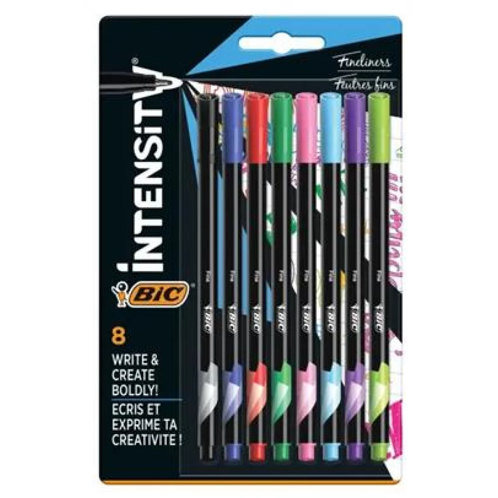 BIC Intensity Tűfilc 0.4 mm 8 különböző szín