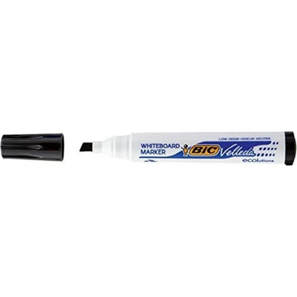 BIC Velleda ecolutions Flipchart- és táblamarker 1.1-5.6 mm vágott fekete