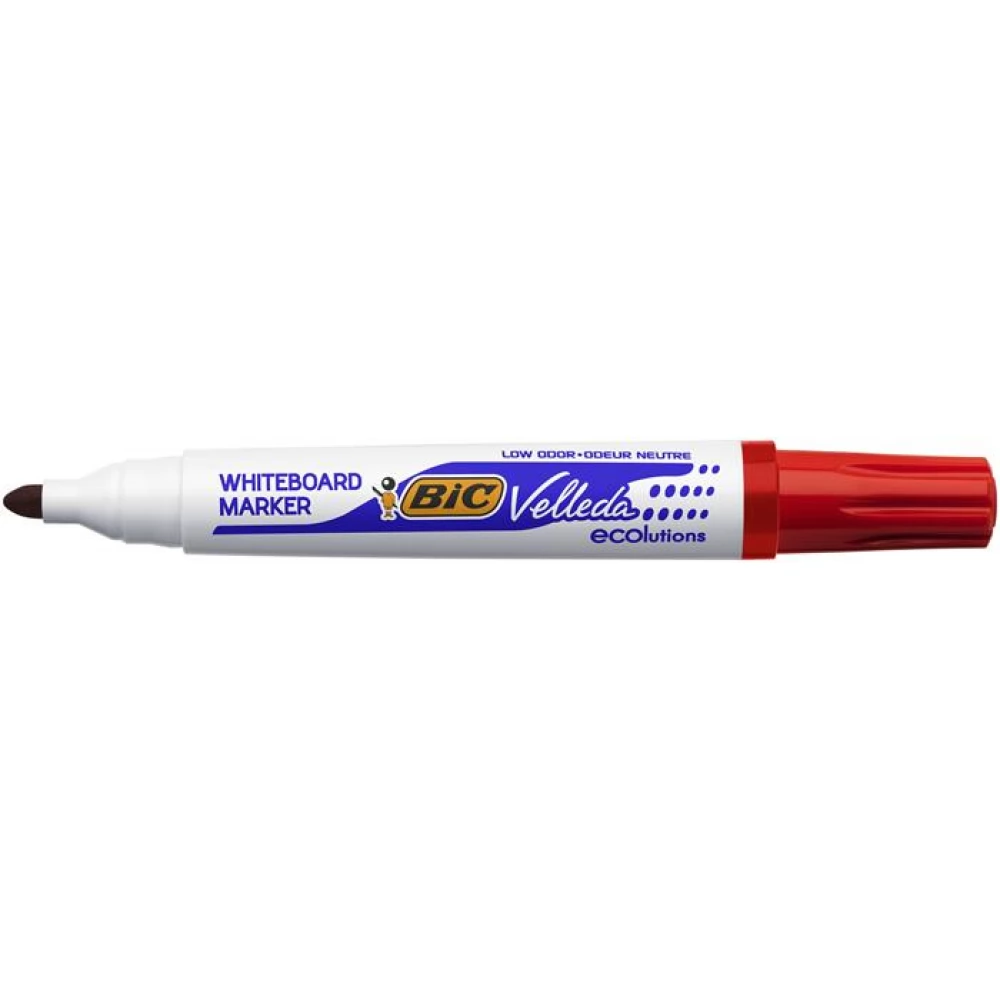 BIC Velleda ecolutions táblamarker 1.4 mm kúpos piros