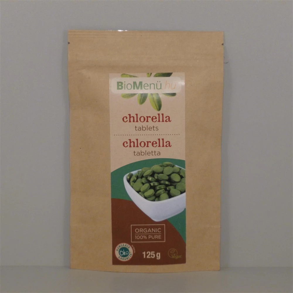 Bio menü bio chlorella tabletta kb.250 db 125 g