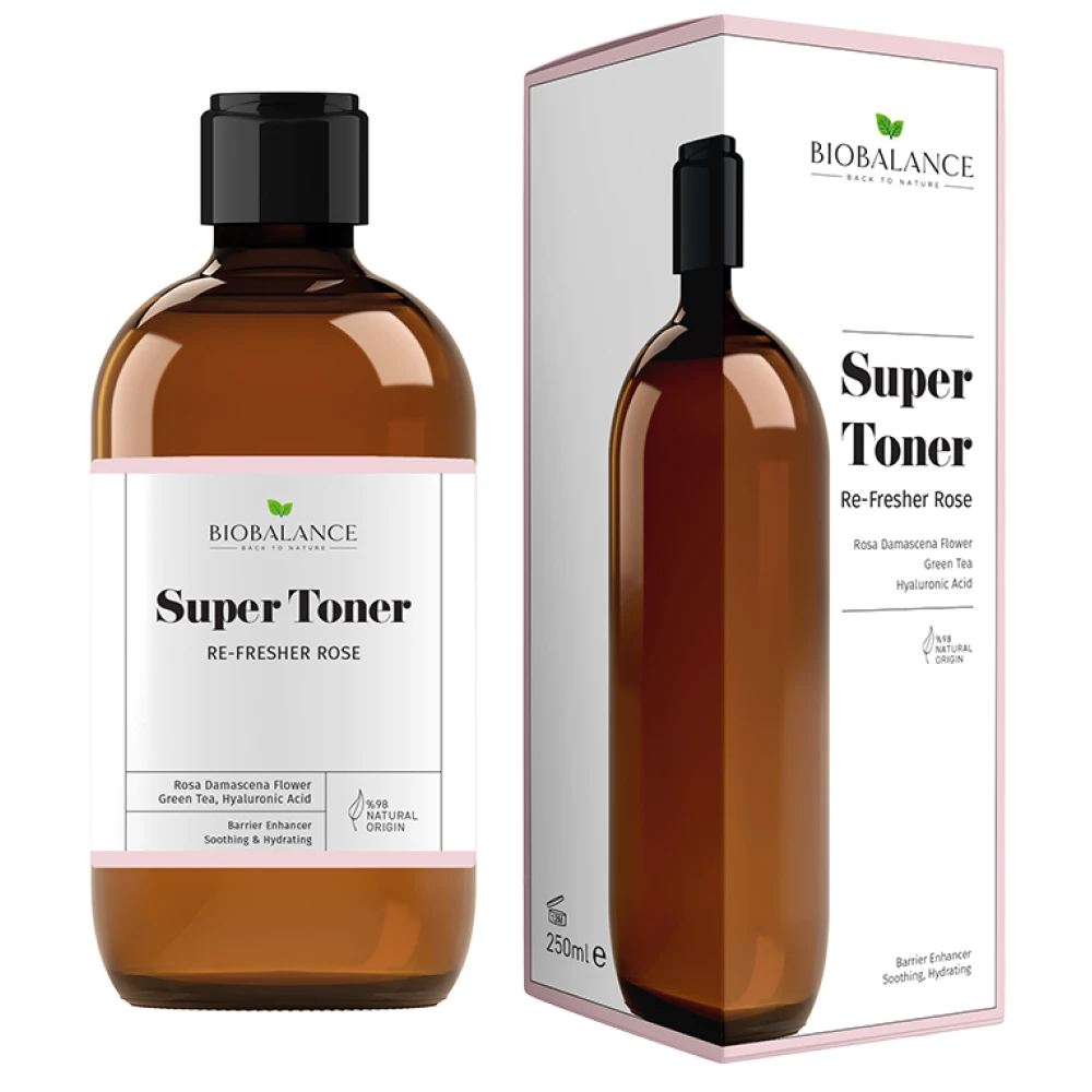BIOBALANCE Biobalance szupertonik frissítő rózsás 250 ml