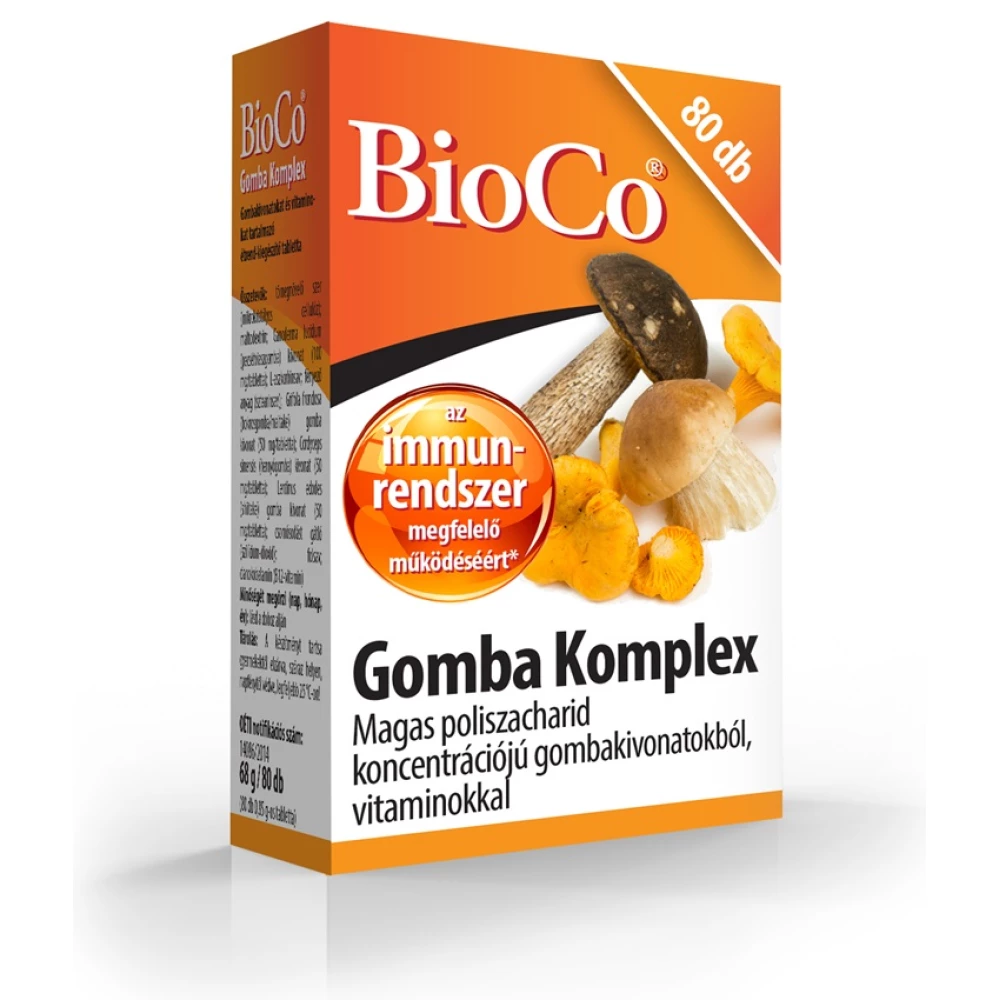 Bioco gomba komplex tabletta 80 db