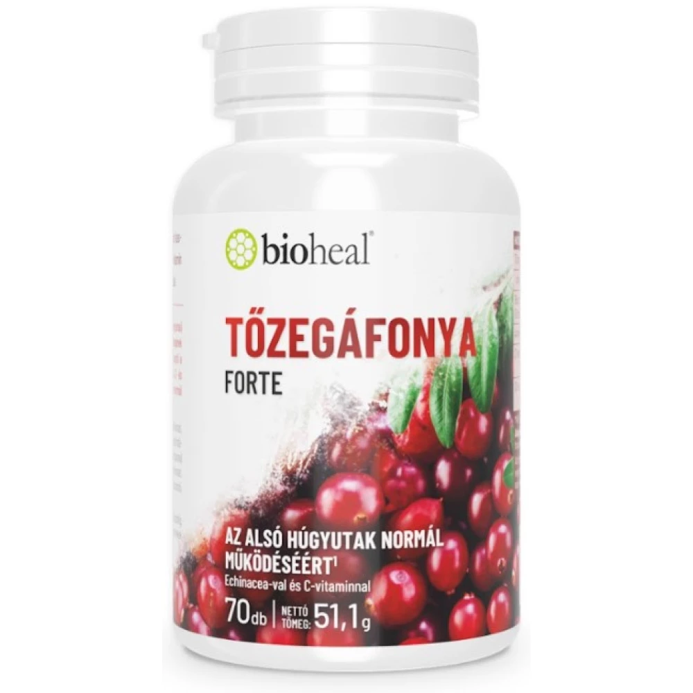 BIOHEAL Bioheal tőzegáfonya forte kapszula 70 db