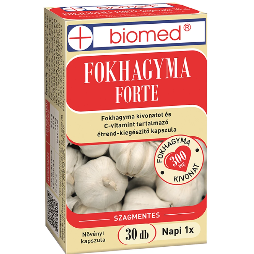 Biomed fokhagyma forte kapszula 30 db