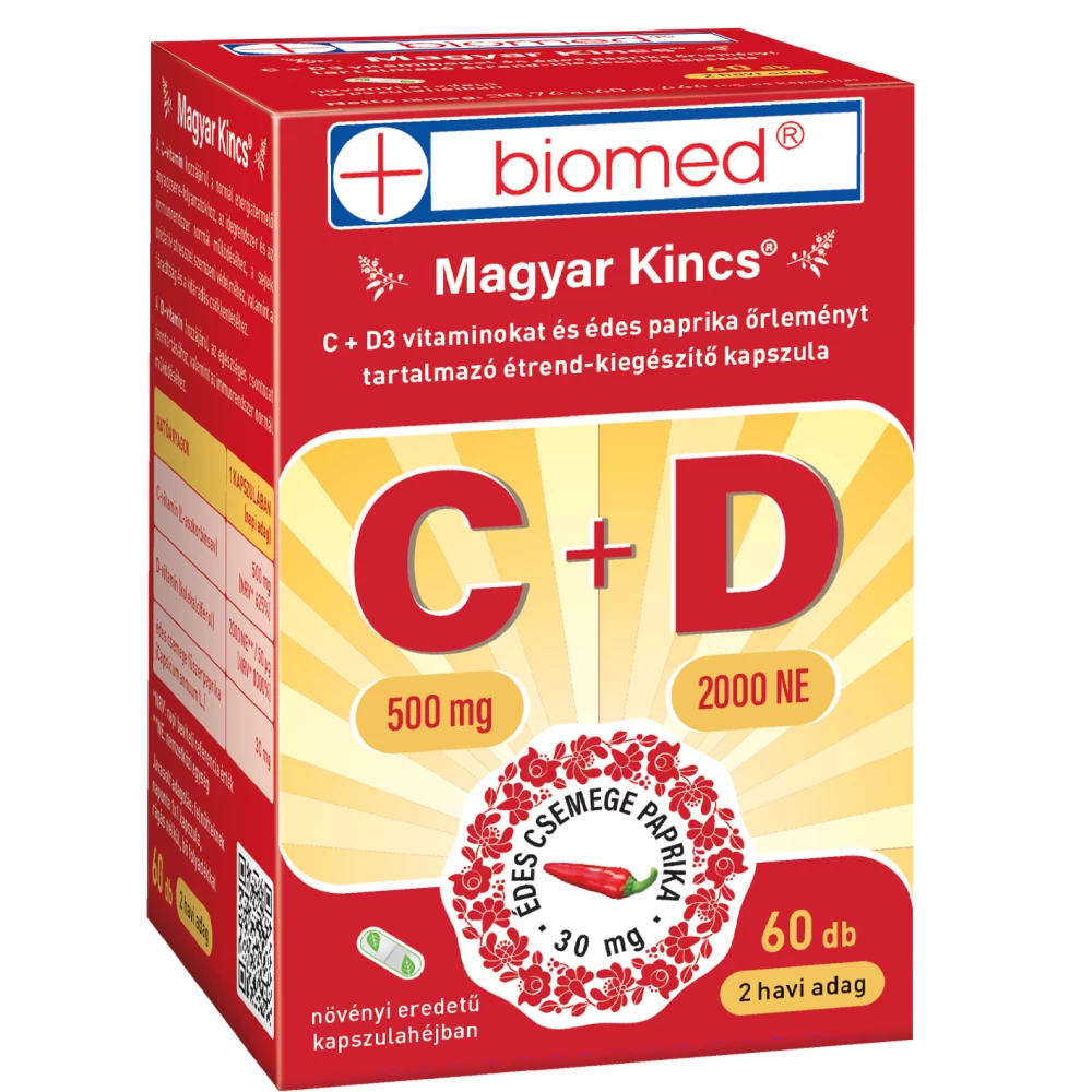 Biomed magyar kincs c+d kapszula 60 db