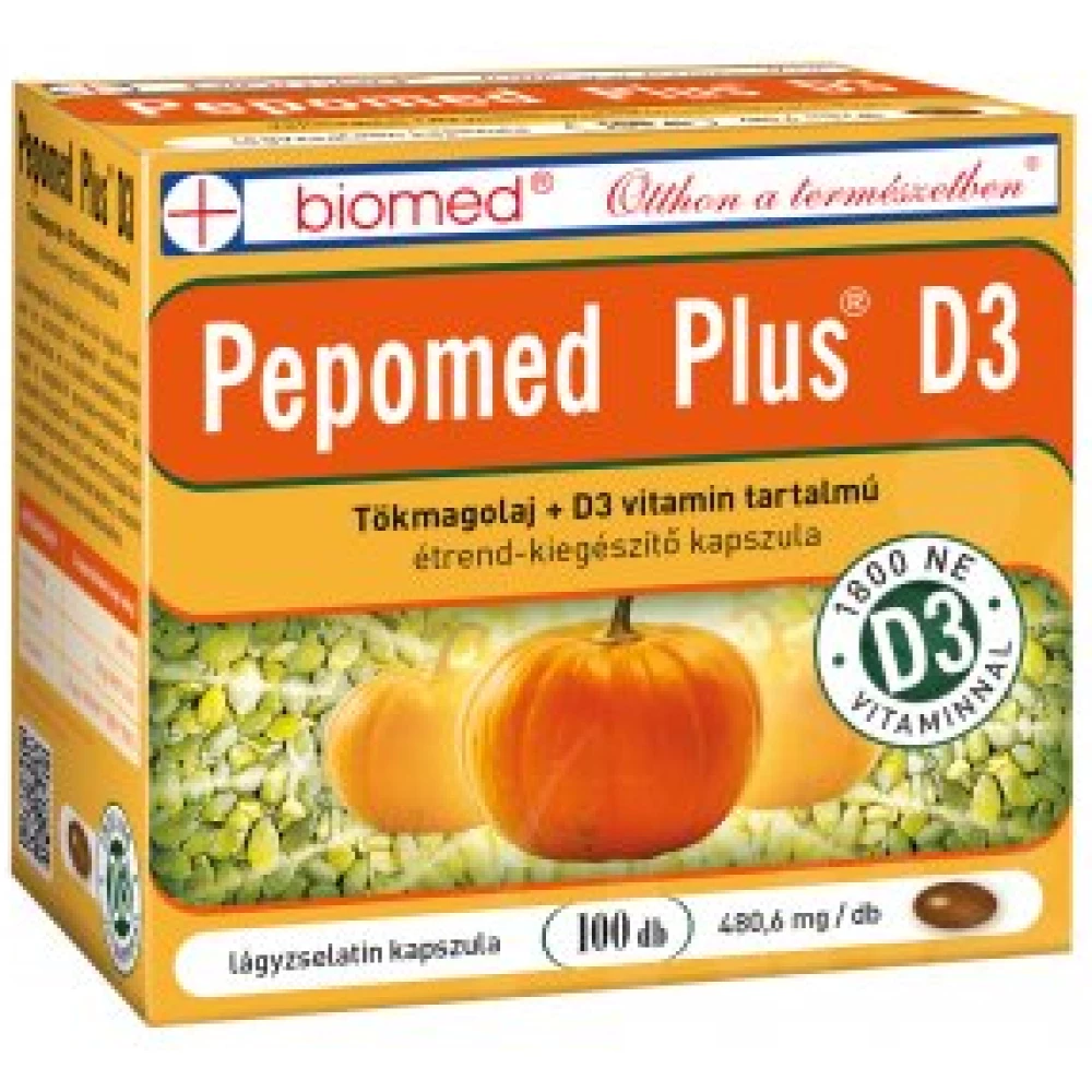 Biomed pepomed plus d3 kapszula 100 db