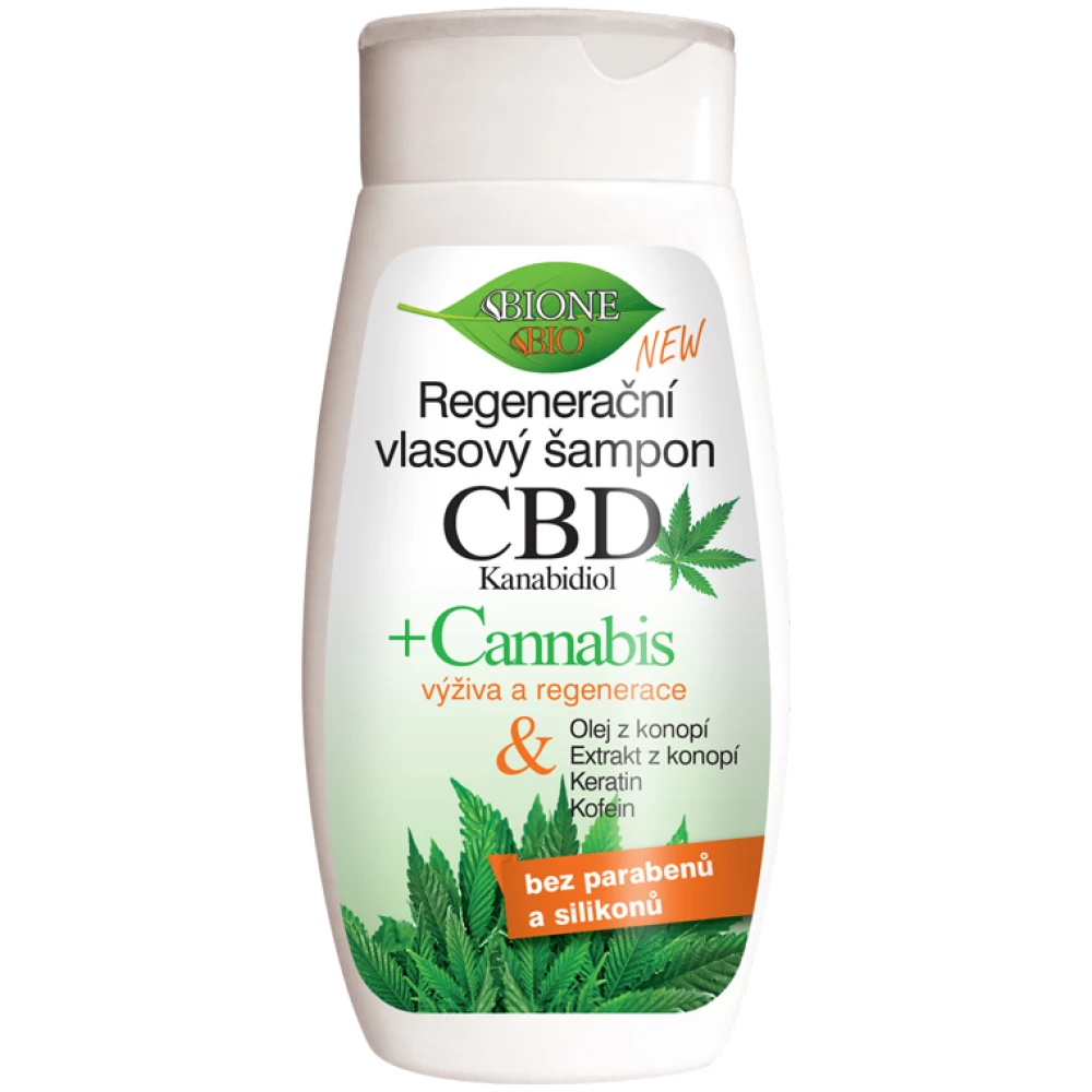 BIONE Bione cbd+cannabis regeneráló sampon 260 ml