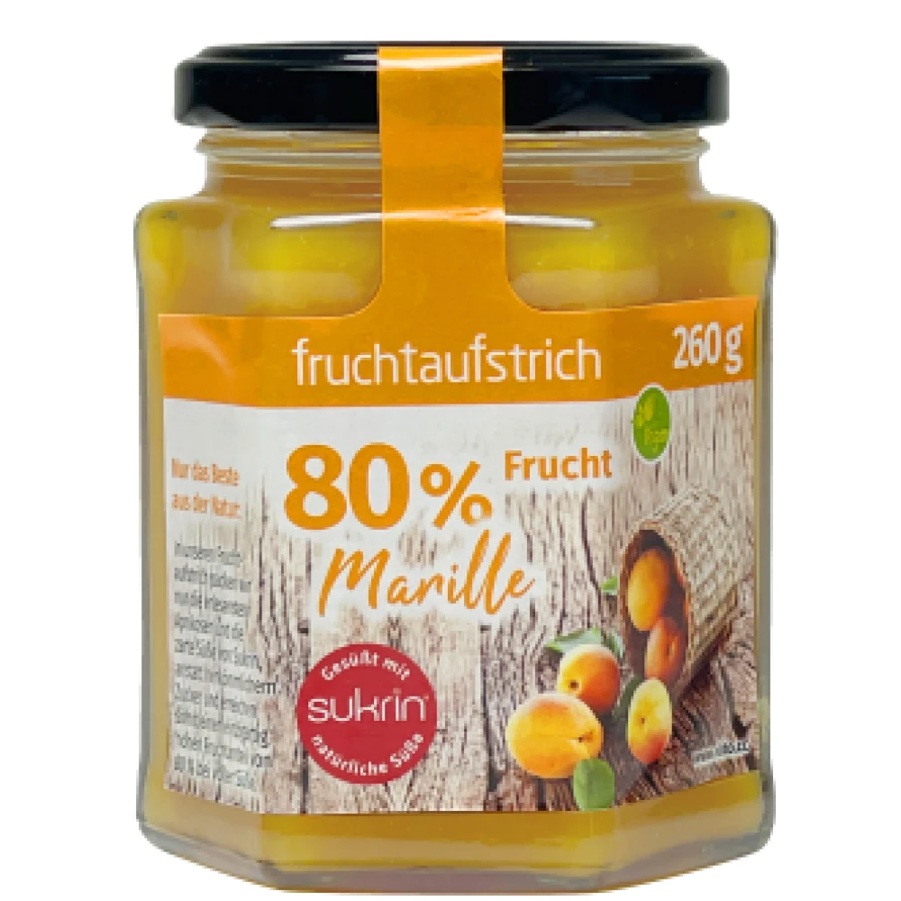 BIOSÜSSE Sukrin lekvár sárgabarack 260 g