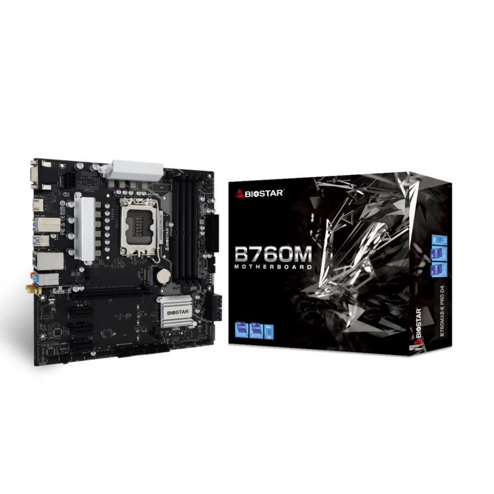 BIOSTAR B760MX2-E PRO D4 Ver. 6.0