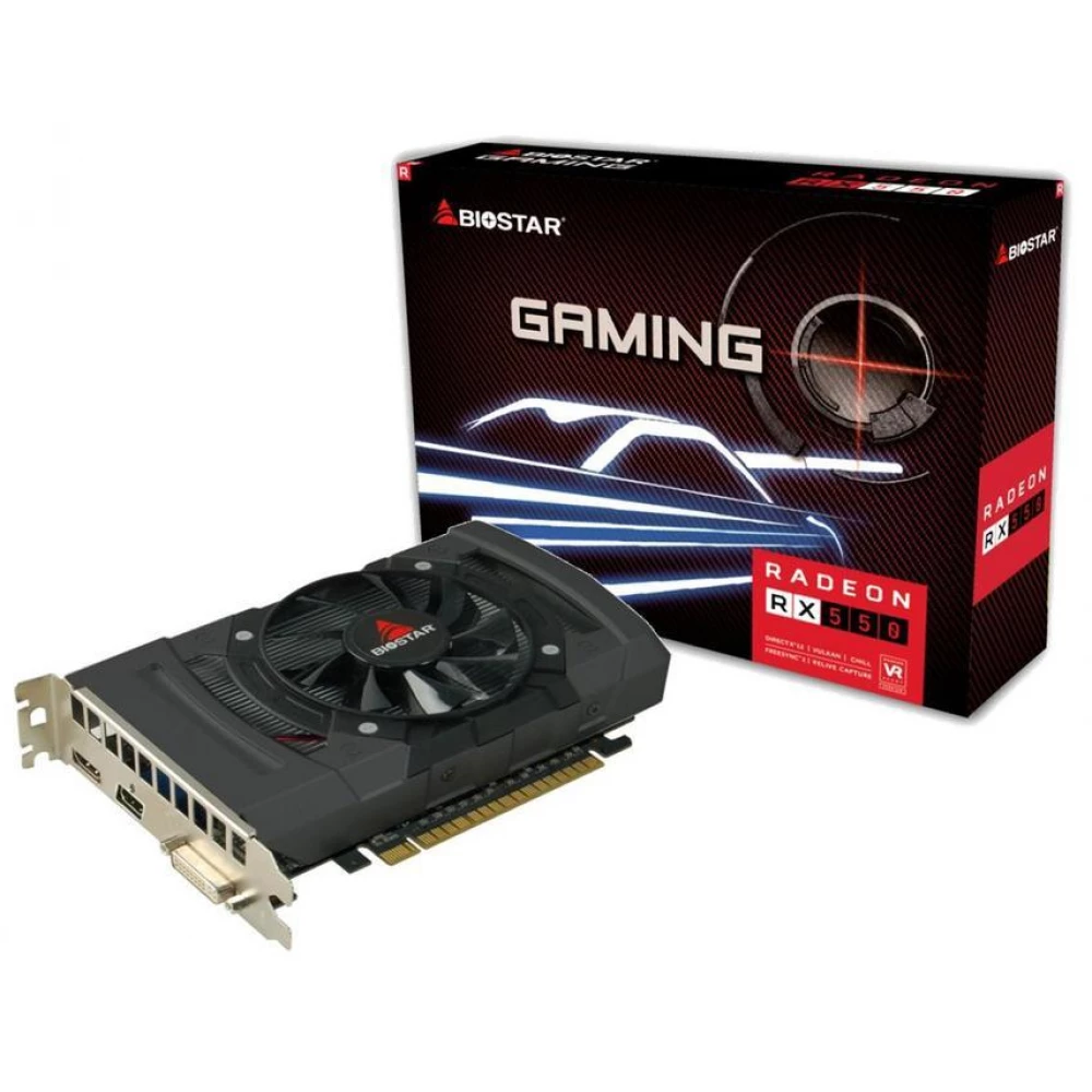 BIOSTAR VA5505RF41 Radeon RX550 4GB GDDR5 PCIE
