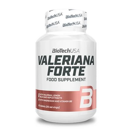 BIOTECH USA Valeriana Forte Étrend-kiegészítő tabletta 60 tabletta