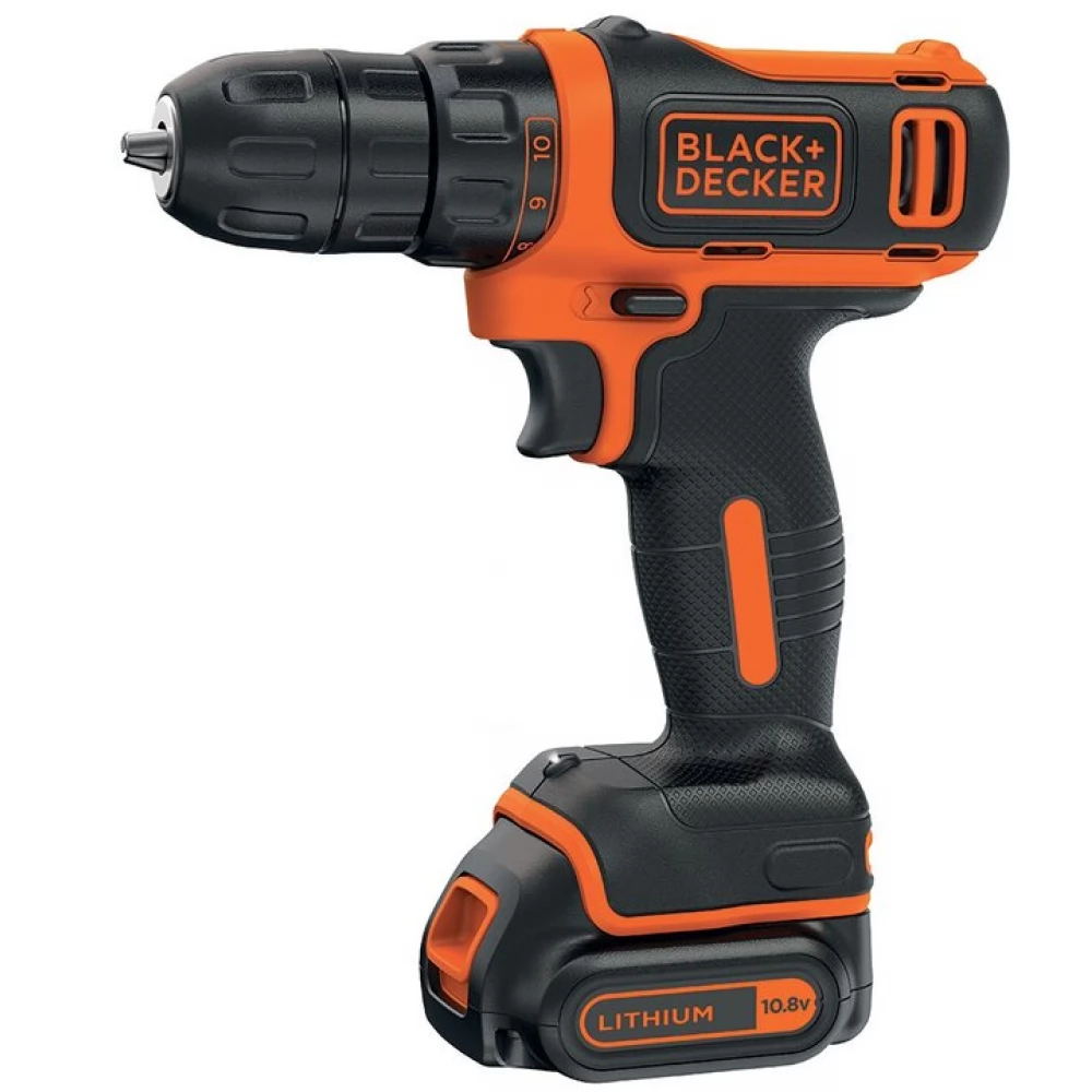 BLACK AND DECKER BDCDD12-QW akkus fúró-csavarozó 10.8V + 1 db 1.5Ah akku