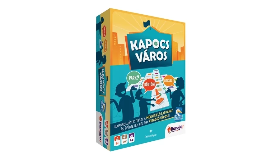 BLUE ORANGE Kapocsváros társasjáték