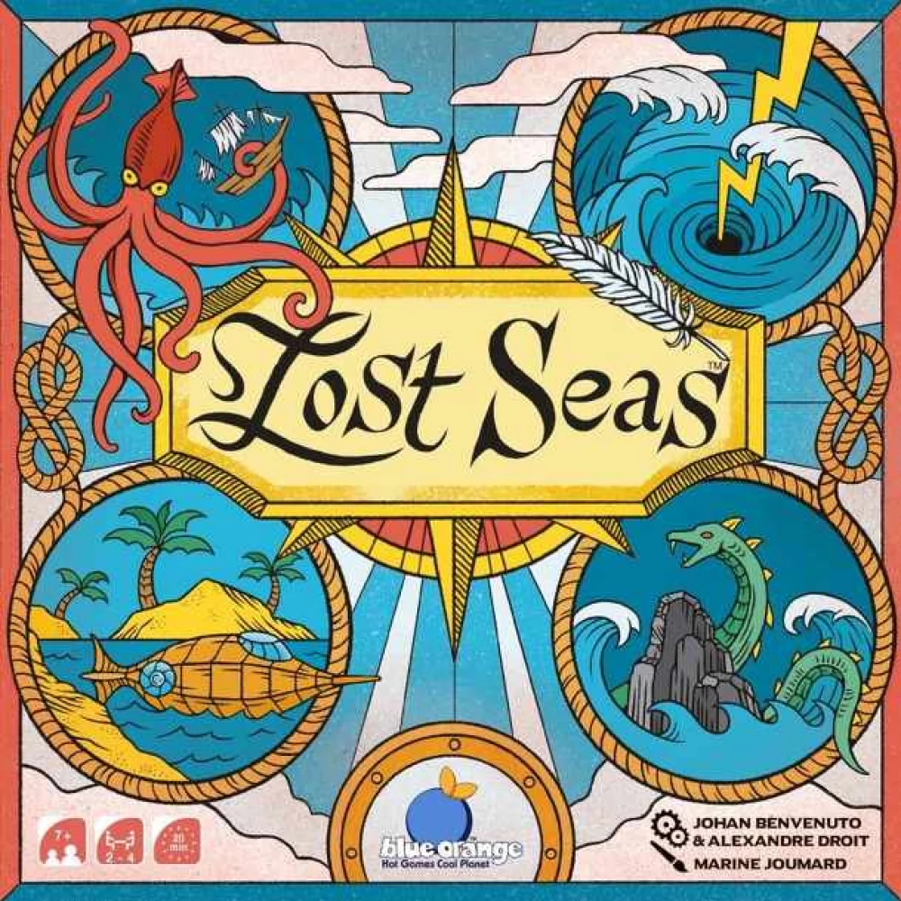 BLUE ORANGE Lost Seas társasjáték