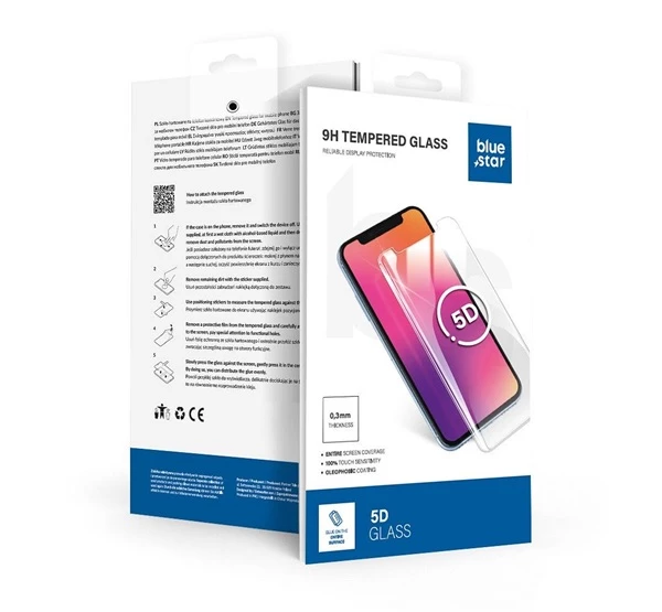 Blue Star Honor 200 Tempered Glass kijelzővédő üvegfólia fekete