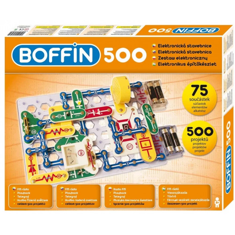 BOFFIN I 500 elektronikai építőkészlet