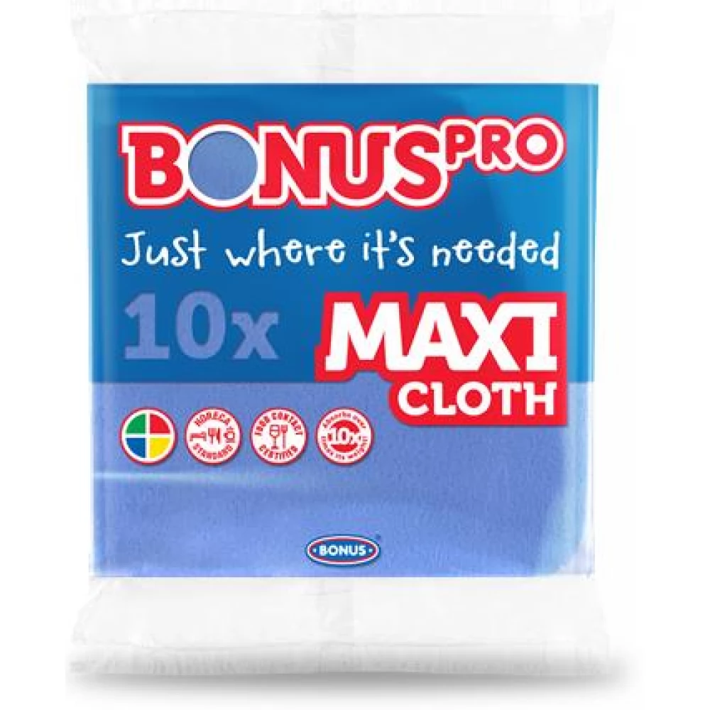 BONUS B259 Professional Maxi Törlőkendő univerzális 10db Kék
