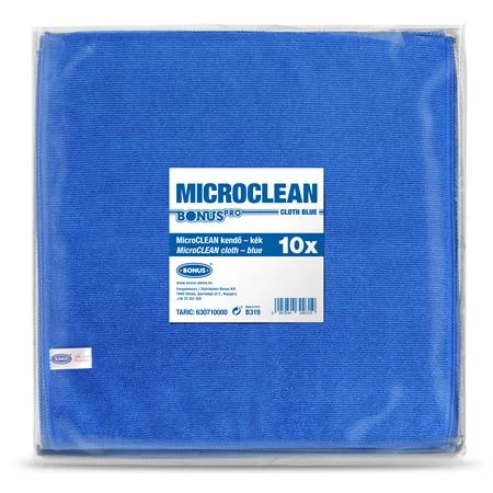 BONUS B319 MicroCLEAN Törlőkendő univerzális 32x32cm 10db Kék