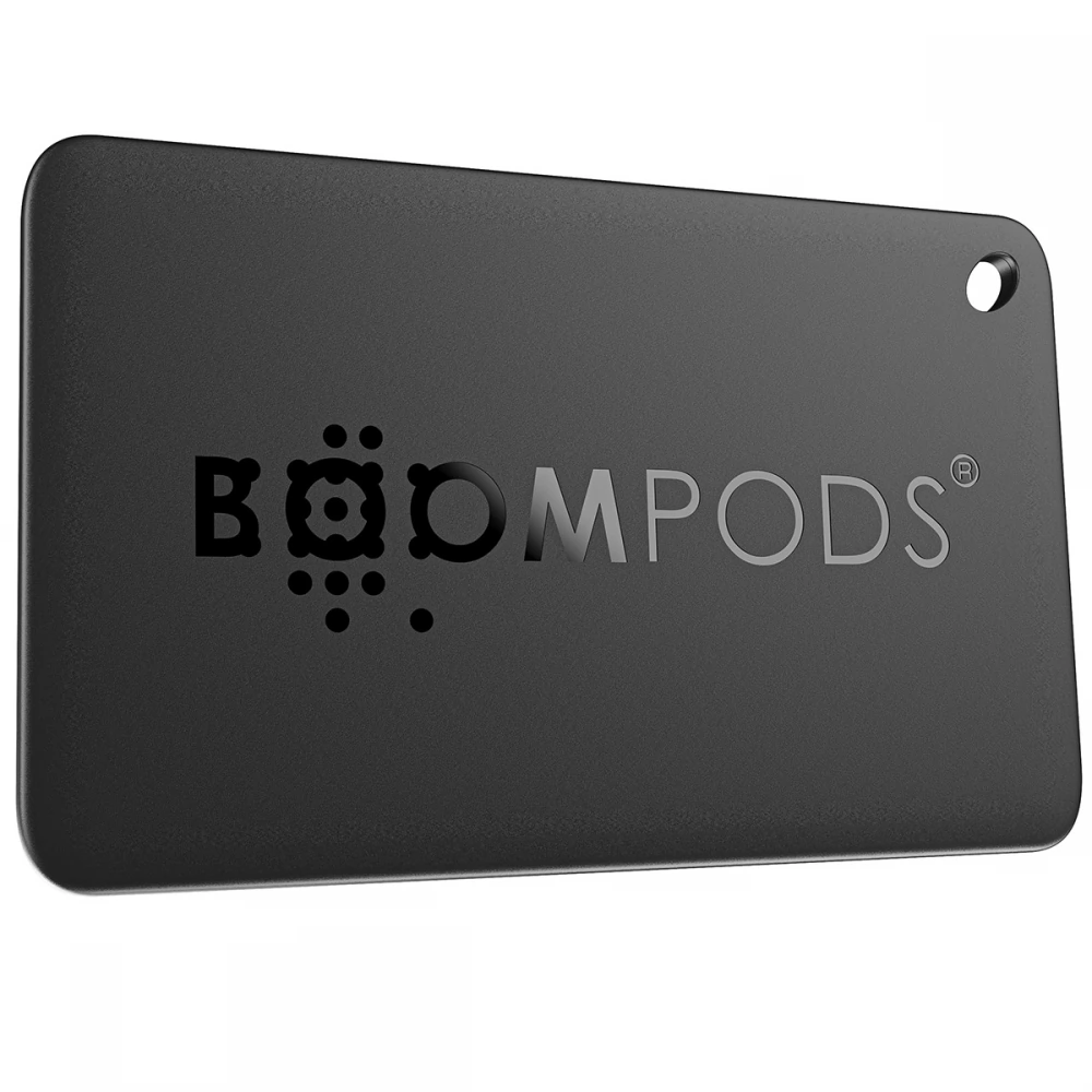 BOOMPODS Boomcard bluetooth tracker tag fekete