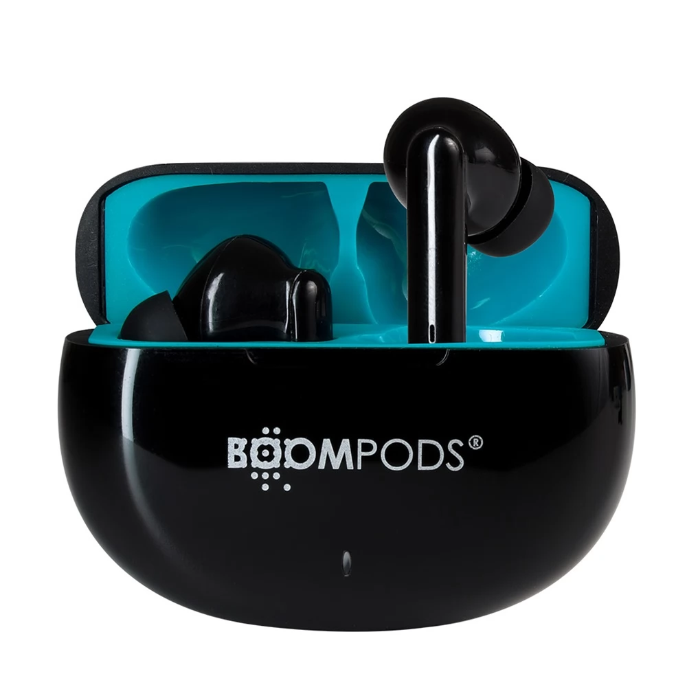 BOOMPODS Skim Ocean TWS fekete