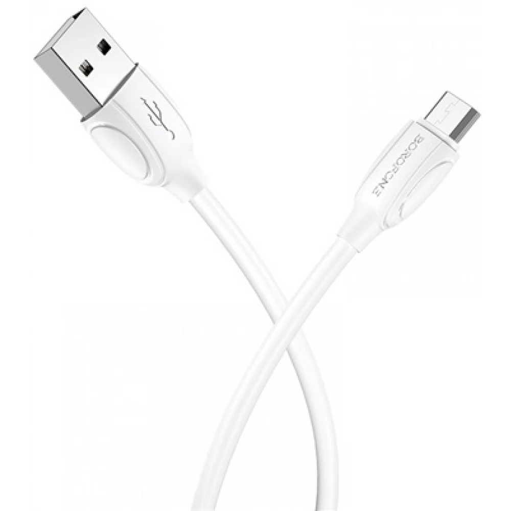 BOROFONE USB 2.0 Type C Átalakító Fehér 1m BX19