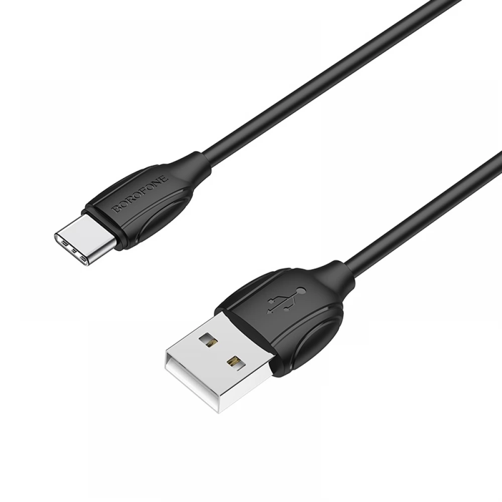 BOROFONE USB 2.0 Type C Átalakító Fekete 1m BX19-TYPE C