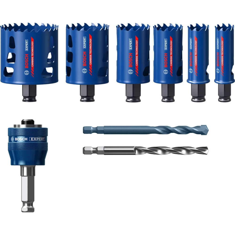 BOSCH 2608900446 ToughMaterial körkivágó készlet 22-68mm 9 részes