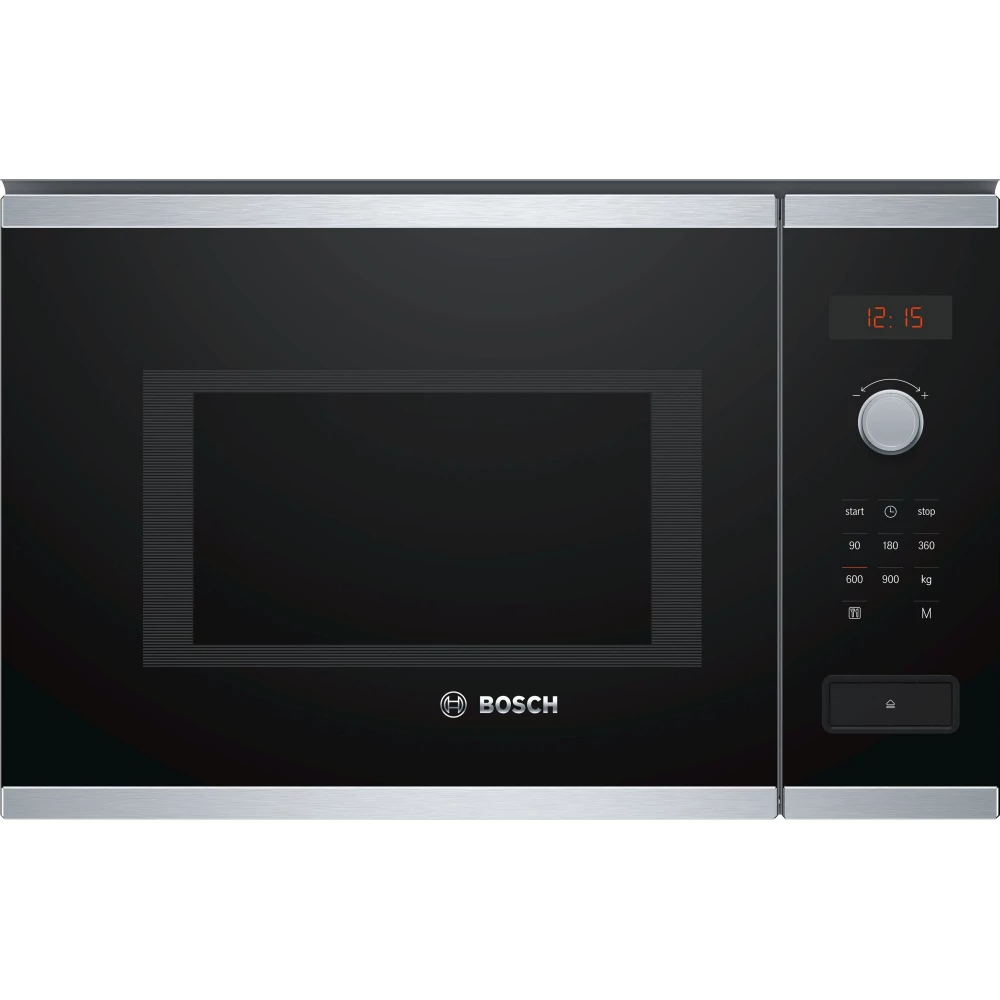 BOSCH BFL553MS0 Serie 4 Mikrohullámú sütő beépíthető nemesacél