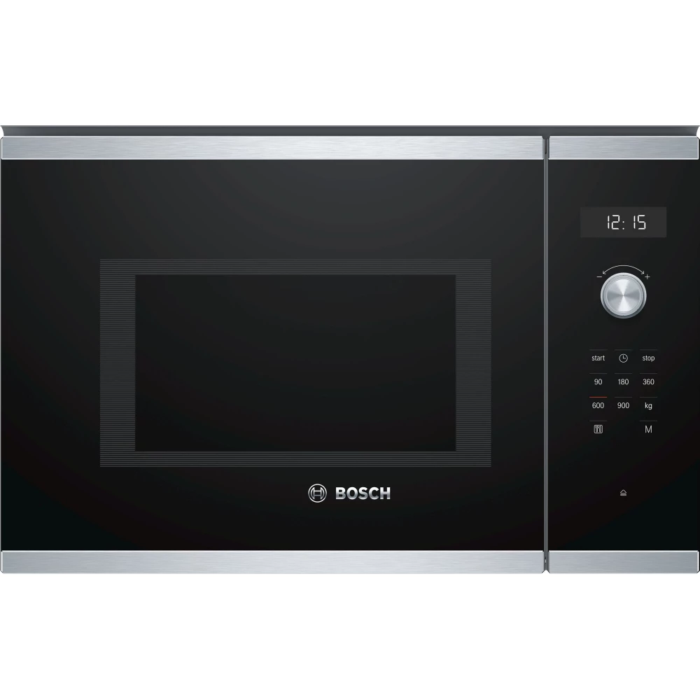 BOSCH BFL554MS0 Serie 6 Beépíthető mikrohullámú sütő nemesacél