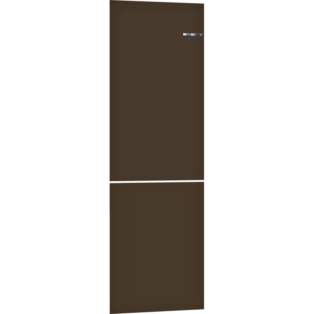 BOSCH - csak ajtófront - KSZ1AVD00 Serie 4 Cserélhető színes ajtófront Vario Style alul fagyasztós hűtőkészülékhez 186x60cm Espresso barna