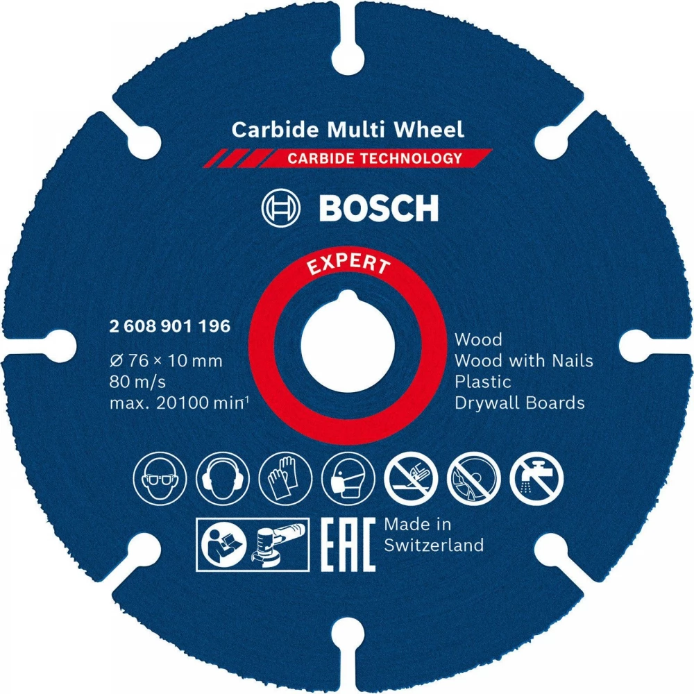BOSCH EXPERT Carbide MultiWheel 76mm