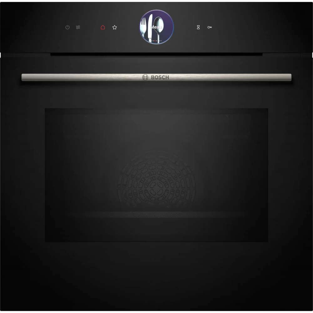 BOSCH HMG7764B1 Series 8 Sütő mikrohullámú sütő opcióval beépíthető Multifunkciós 60 x 60 cm 67 l fekete