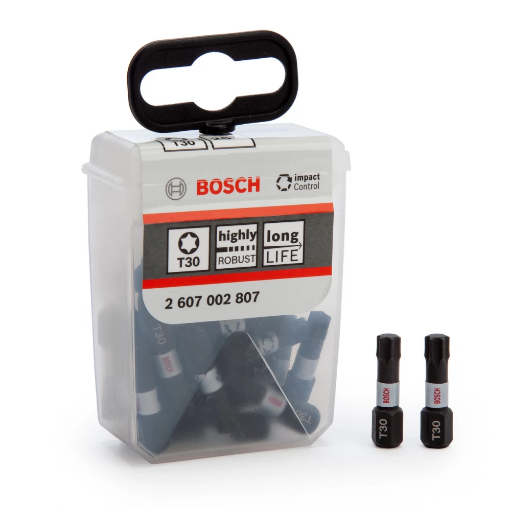 BOSCH Impact Control csavarbit T30 25 db