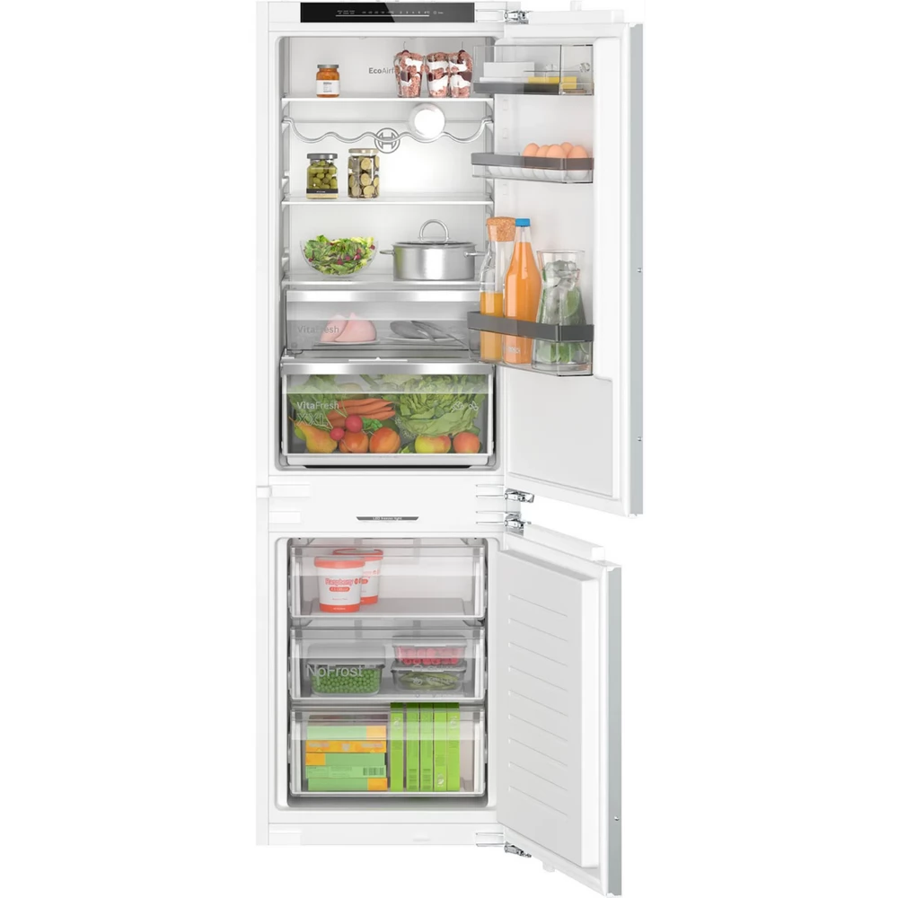 BOSCH KIN86ADD0 Series 6 hűtőszekrény-fagyasztó beépíthető 177.2 x 55.8 cm fehér