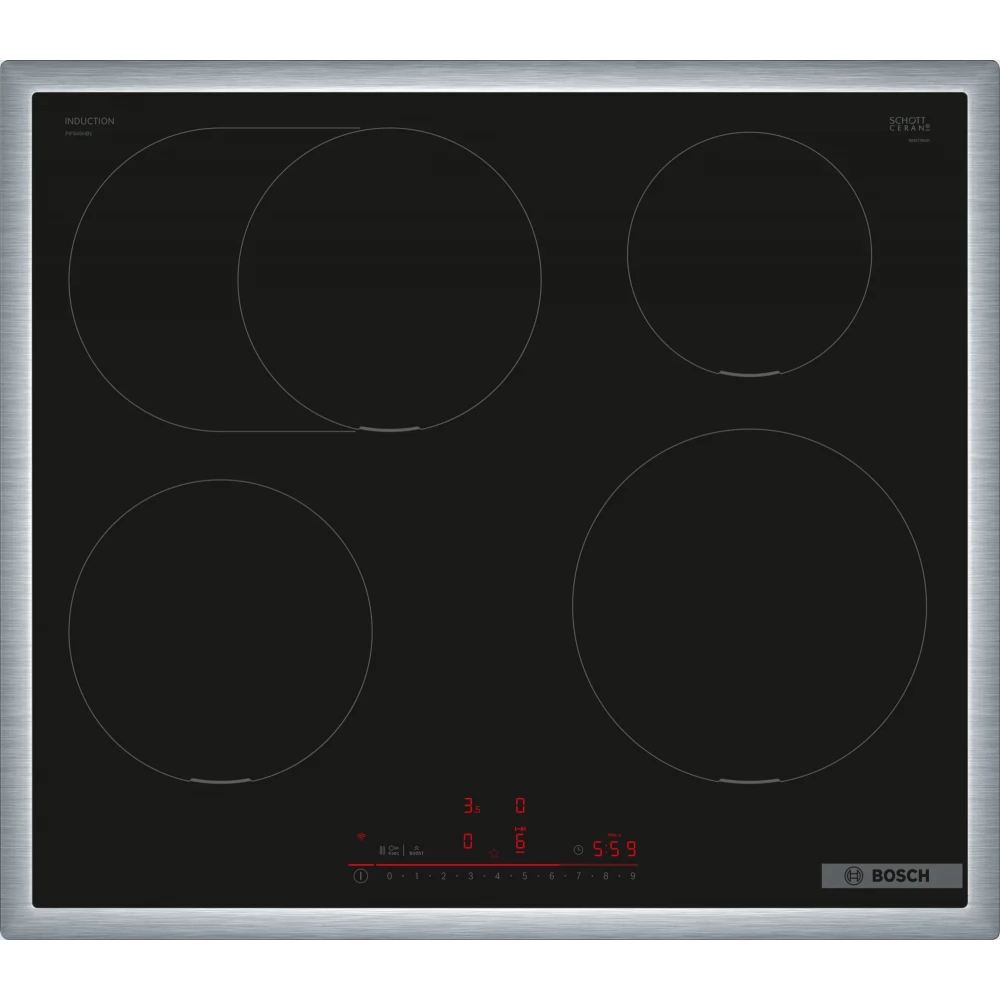 BOSCH PIF645HB1E Serie 6 Indukciós főzőlap 60 cm fekete