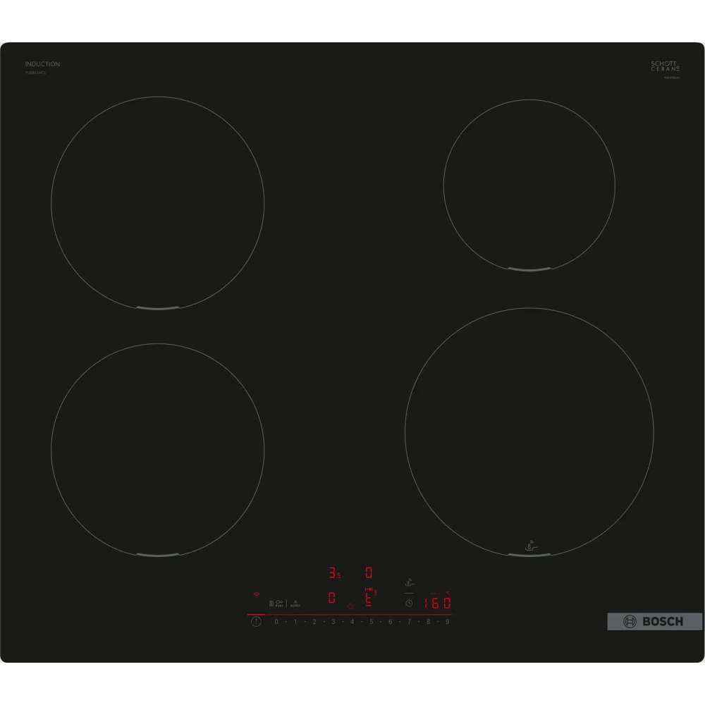 BOSCH PUE611HC1E Serie 6 Indukciós főzőlap 60 cm fekete