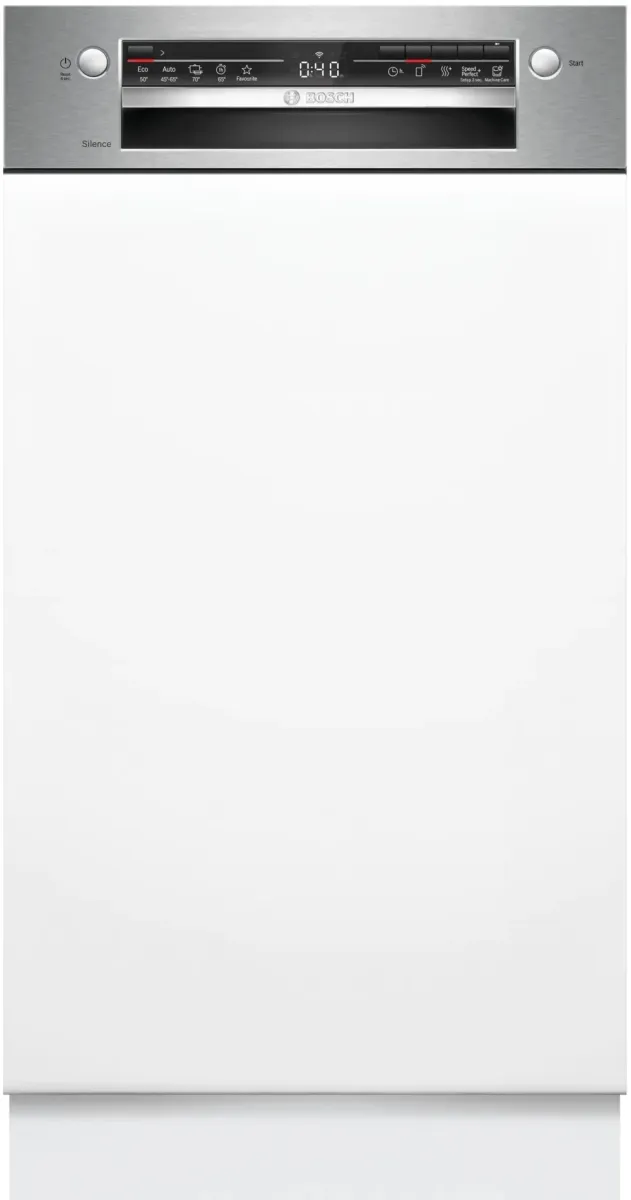 BOSCH SPI2HKS42E Serie 2 Félig beépíthető mosogatógép 45cm E acél