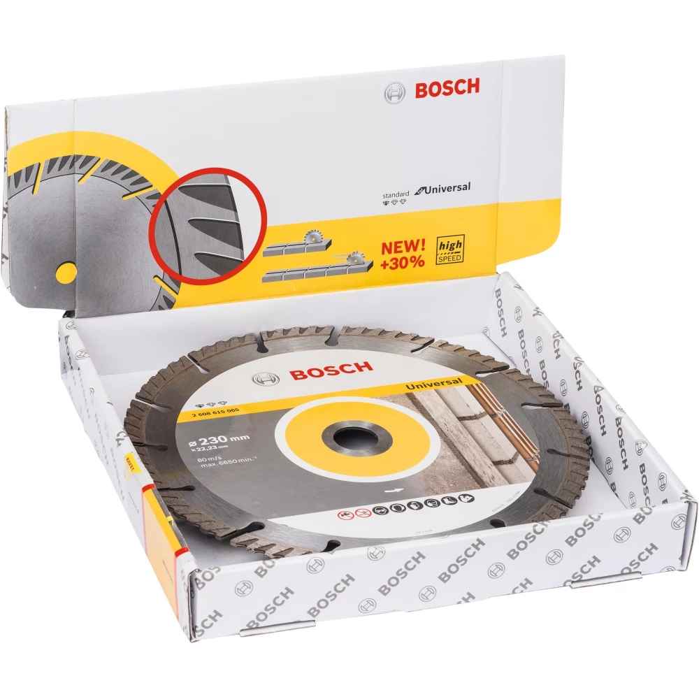 BOSCH Standard for Universal gyémánt darabolótárcsa 230mm 10 db