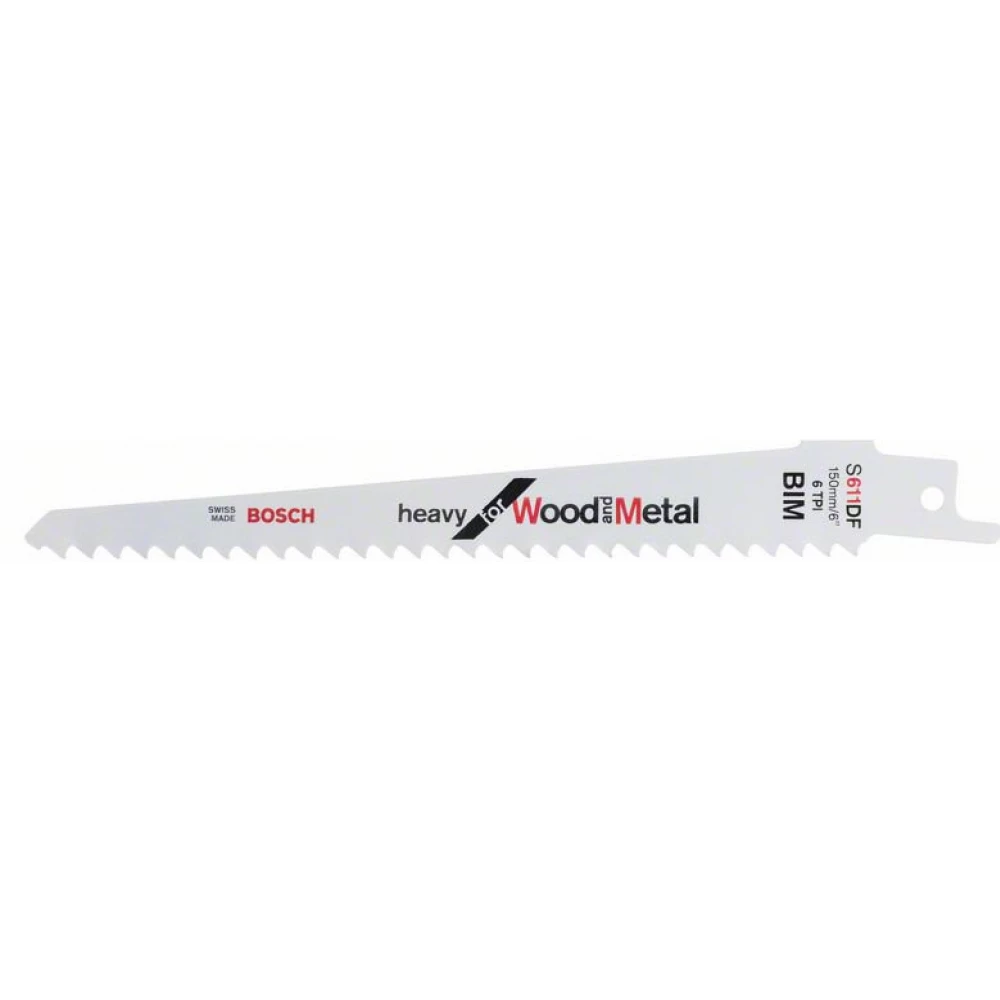 BOSCH Szablyafűrészlap S 611 DF 5 db