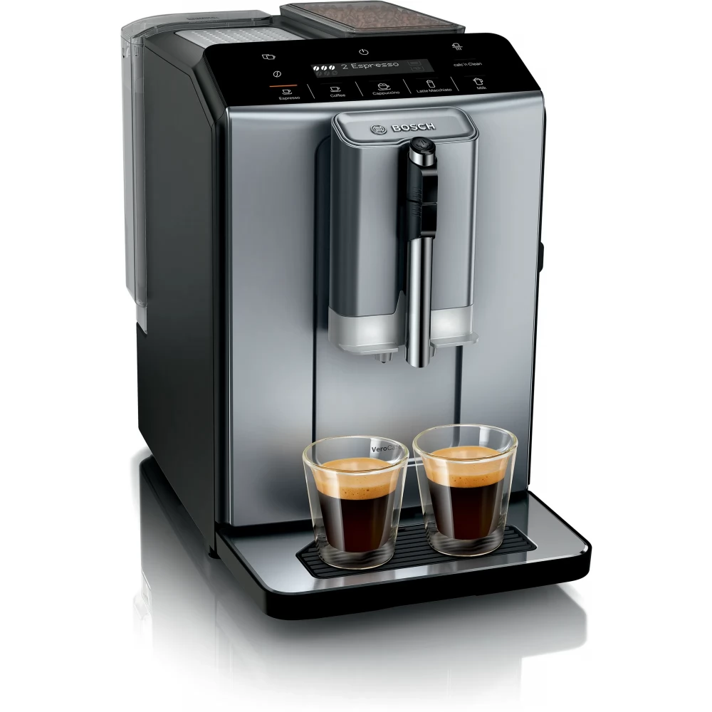 BOSCH TIE20504 Serie 2 VeroCafe Teljesen automata kávéfőző Gyémánt titán metál
