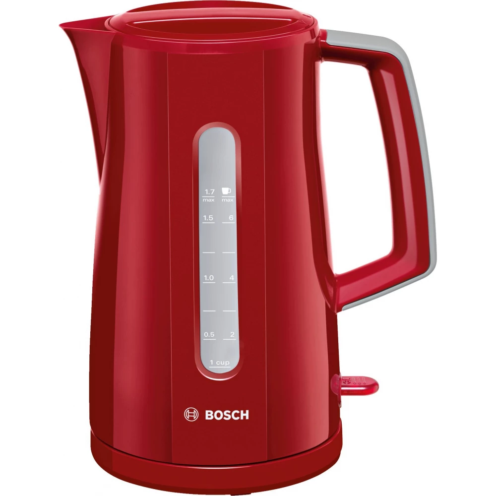 BOSCH TWK3A014 Vízforraló 2400 W 1.7 l piros