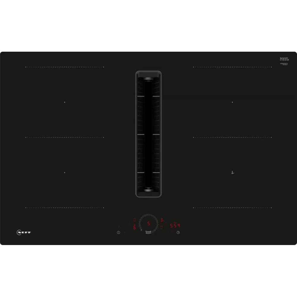 BOSCH V58NHQ4L0 N 70 Indukciós főzőlap indukciós elszívóval fekete