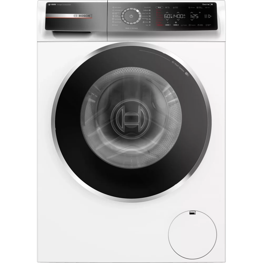 BOSCH WGB254A0BY Series 8 Mosógép elöltöltős 10 kg 1400 rpm fehér