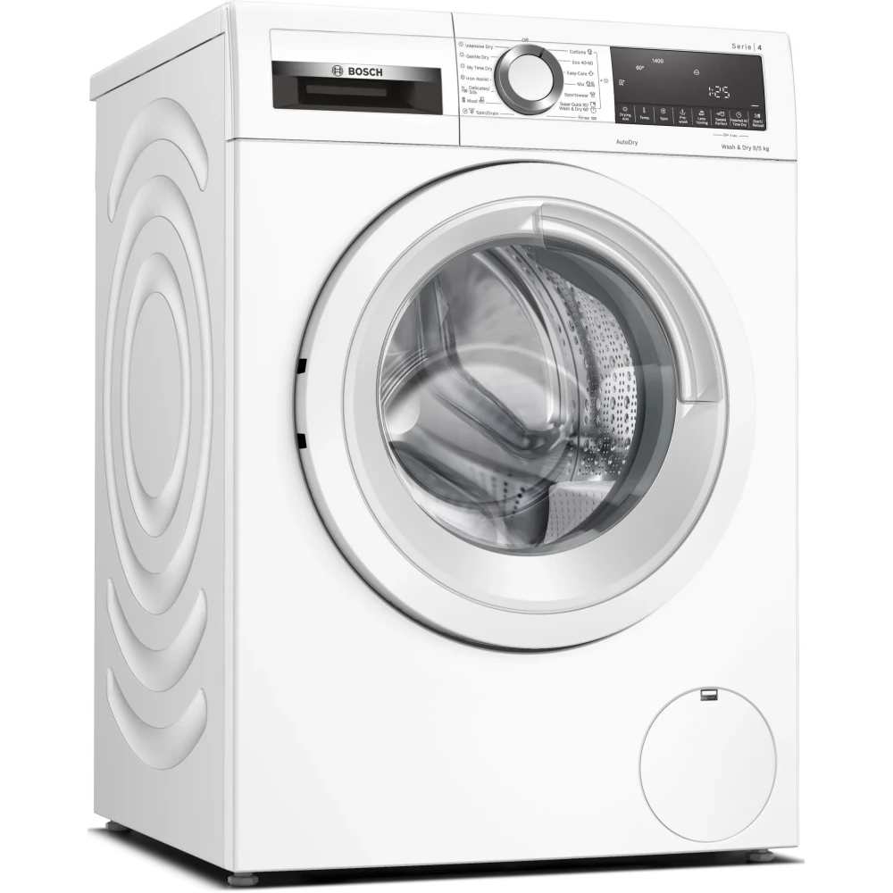 BOSCH WNA144V0BY Serie 4 Mosó-szárítógép 9/5 kg 1400 fordulat/perc E fehér