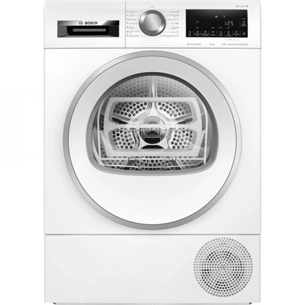 BOSCH WQG245C0BY Serie 6 Szárítógép kondenzációs 9 kg A+++ fehér
