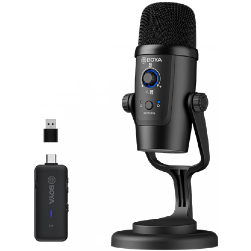 BOYA BY-PM500W vezetékes/vezeték nélküli USB mikrofon