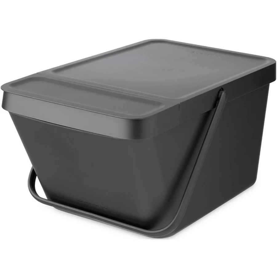 BRABANTIA 277726 Sort & Go Stackable hulladékgyűjtő 20L sötét szürke