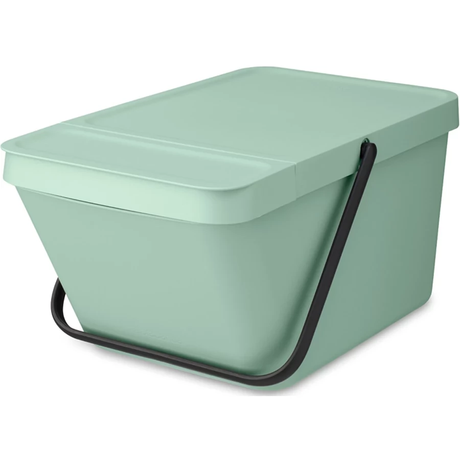 BRABANTIA 277764 Sort & Go Stackable hulladékgyűjtő 20L jáde zöld