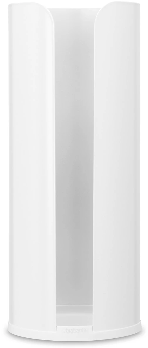 BRABANTIA ReNew tartalék WC-papír tartó 3 háztartási tekercshez szabadon álló acél fehér - 280528