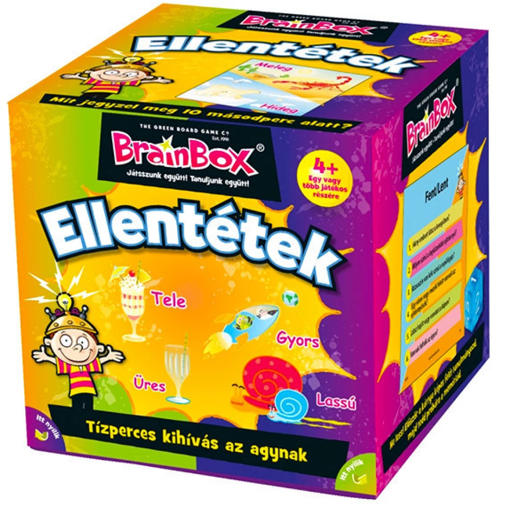 BRAINBOX Ellentétek kártyajáték